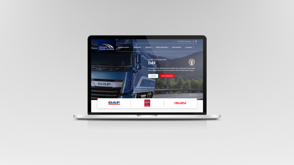 Nouveau site pour le groupe France Poids Lourds !